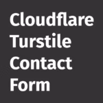 Cloudflare Turnstile Contact Form