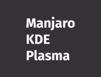 Manjaro KDE Plasma
