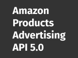 Amazon Products Advertising API 5.0